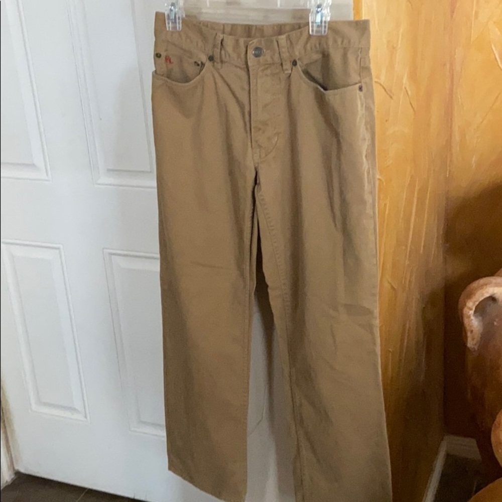 Men’s Polo Ralph Lauren beige pants Size 30-30